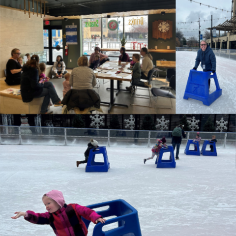 Scoops and Stories Ice Rink