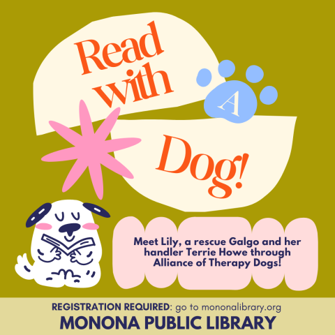 Read With a Dog Graphic