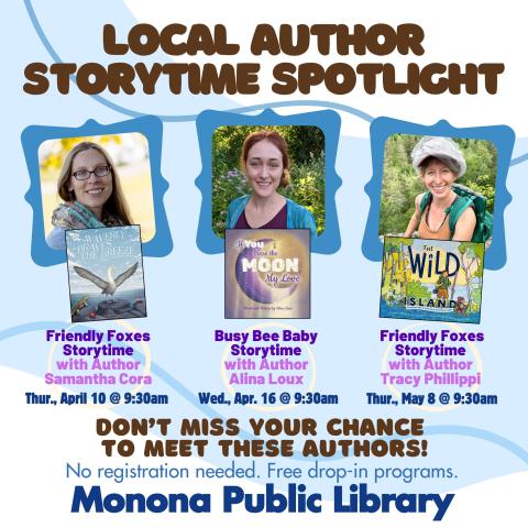 Local Author Storytime