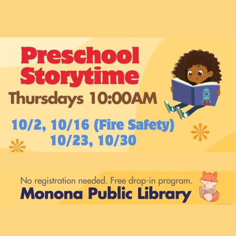Preschool Storytime