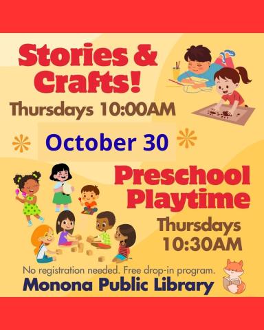 Stories and Crafts October