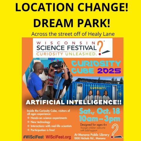 Location Update Dream Park for Curiosity Cube