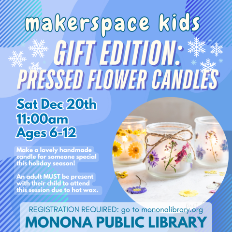 Pressed Flower Candles Image