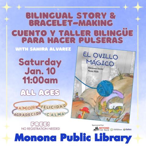 storytime and bracelet workshop bilingual
