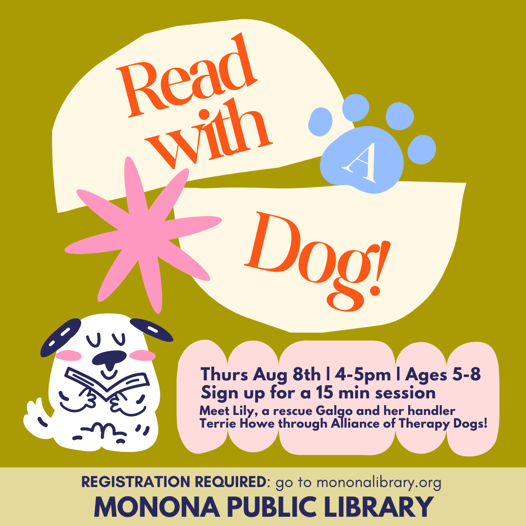 Read With a Dog Graphic