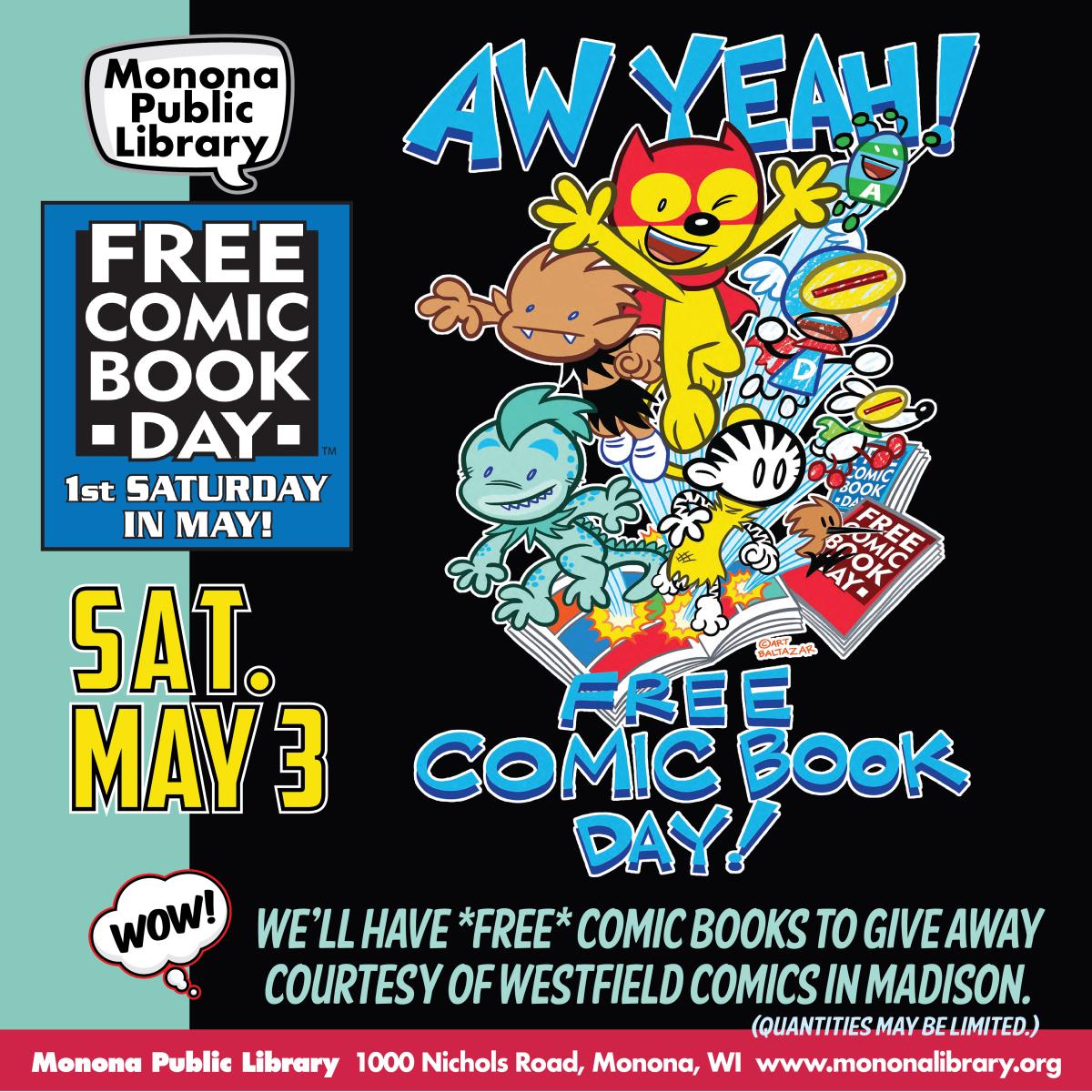 Free Comic Book Day - May 3