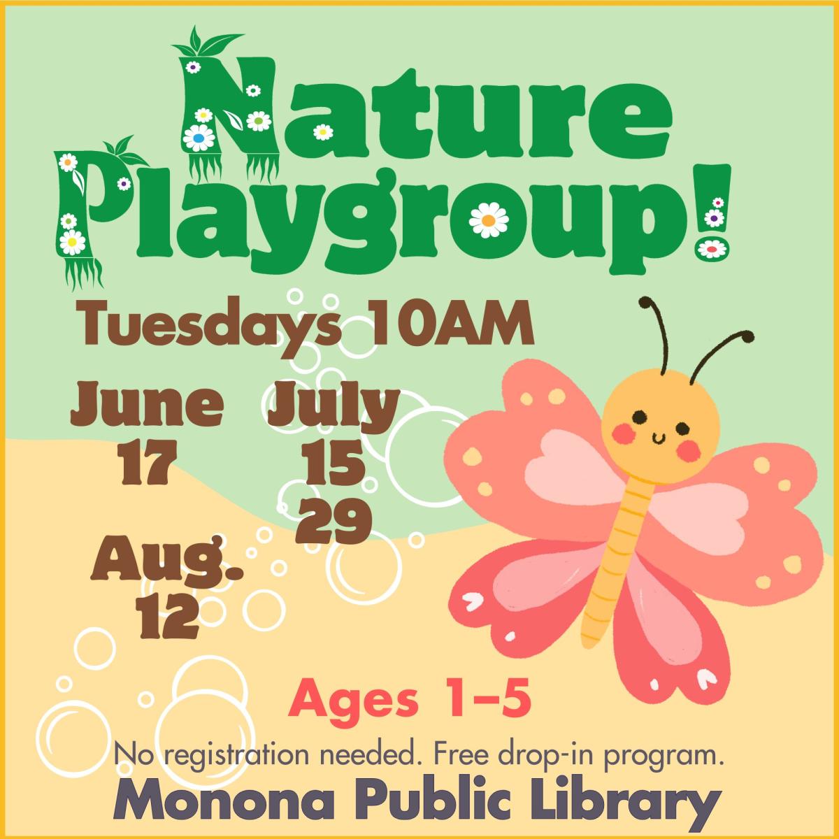 Tuesdays Summer Nature Playgroup