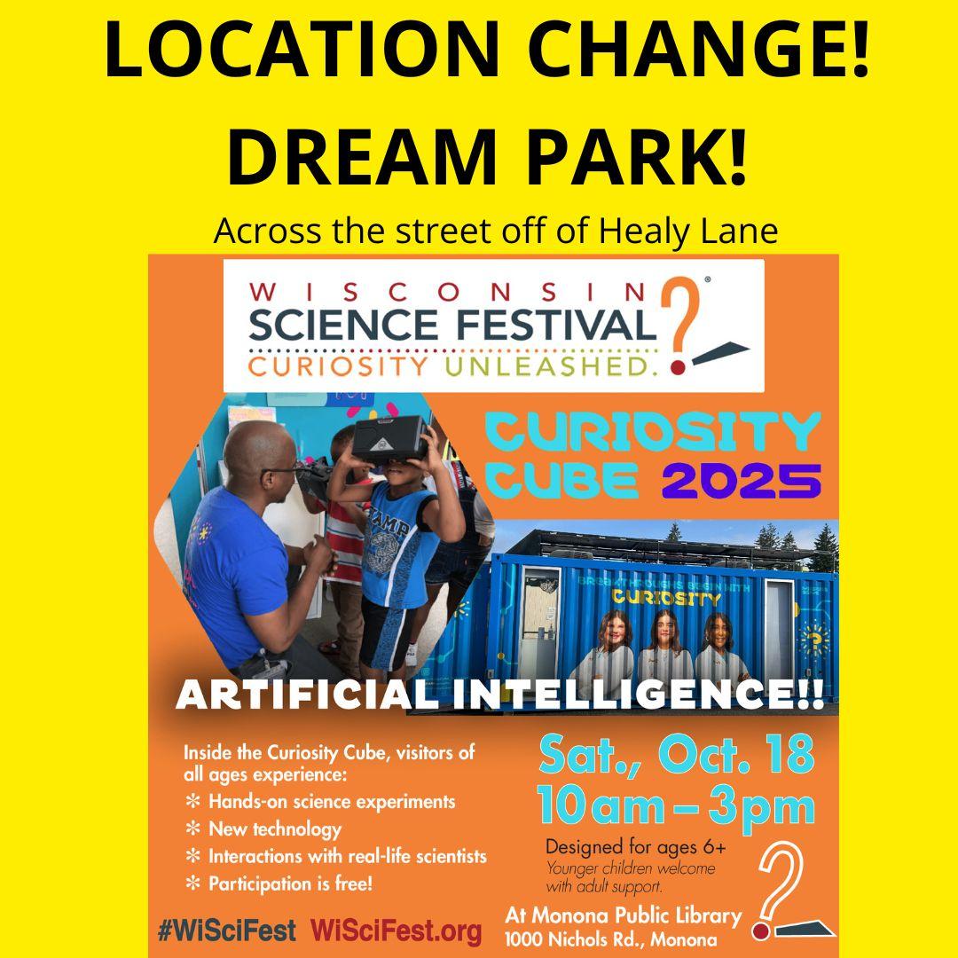 Location Update Dream Park for Curiosity Cube